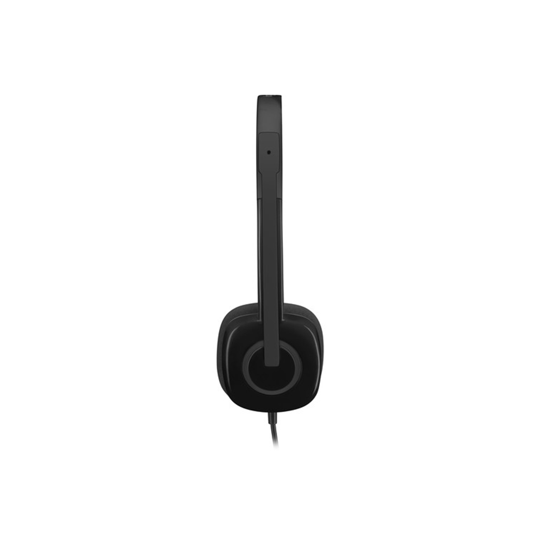 Logitech H151 Stereo Headset in Qatar Logitech H151 Stereo Headset in Qatar